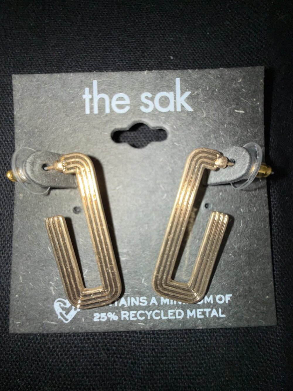 THE SAK EARRINGS GOLD TONE EARRINGS